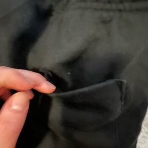 Black medium size champion sweatpants